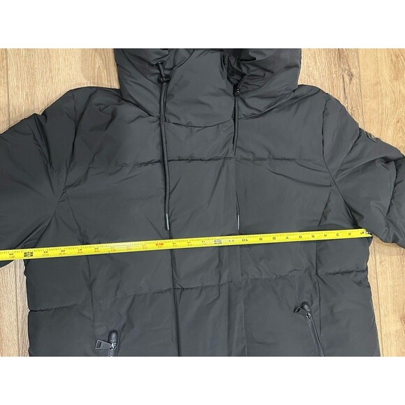 Women’s DKNY Heavy Puffer Parka Long Coat Jacket Black XL EUC! - Picture 10 of 15
